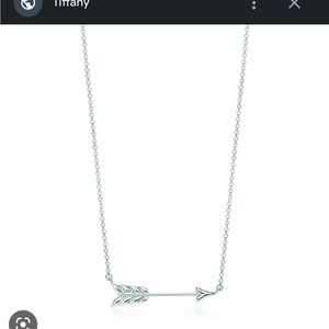 Tiffany arrow necklace
